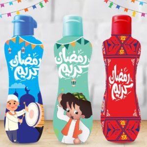 زجاجه مياه أشكال رمضان
