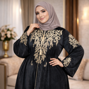 عباية بيتي قطيفة عباية قطيفة مطرز